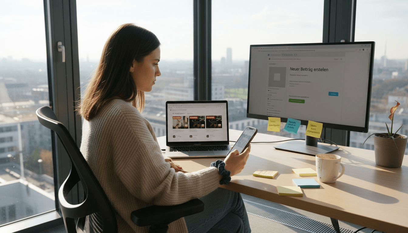 Social media beiträge erstellen 2026: schritt für schritt
