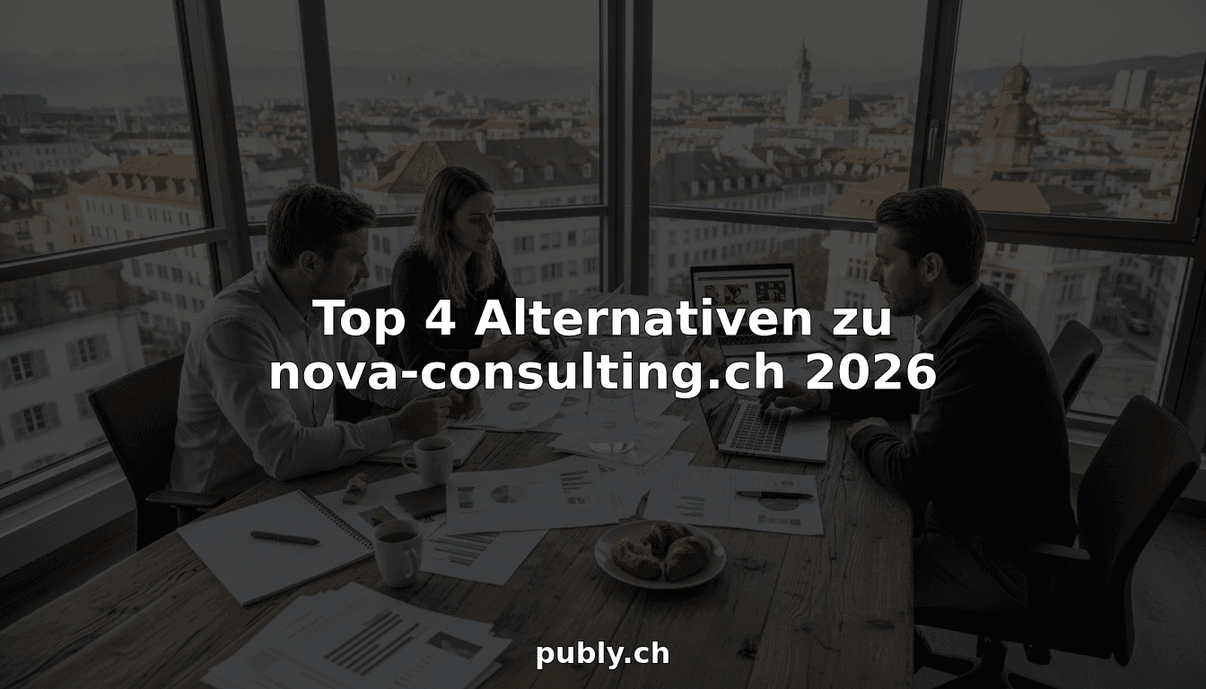 Top 4 Alternativen zu nova-consulting.ch 2026